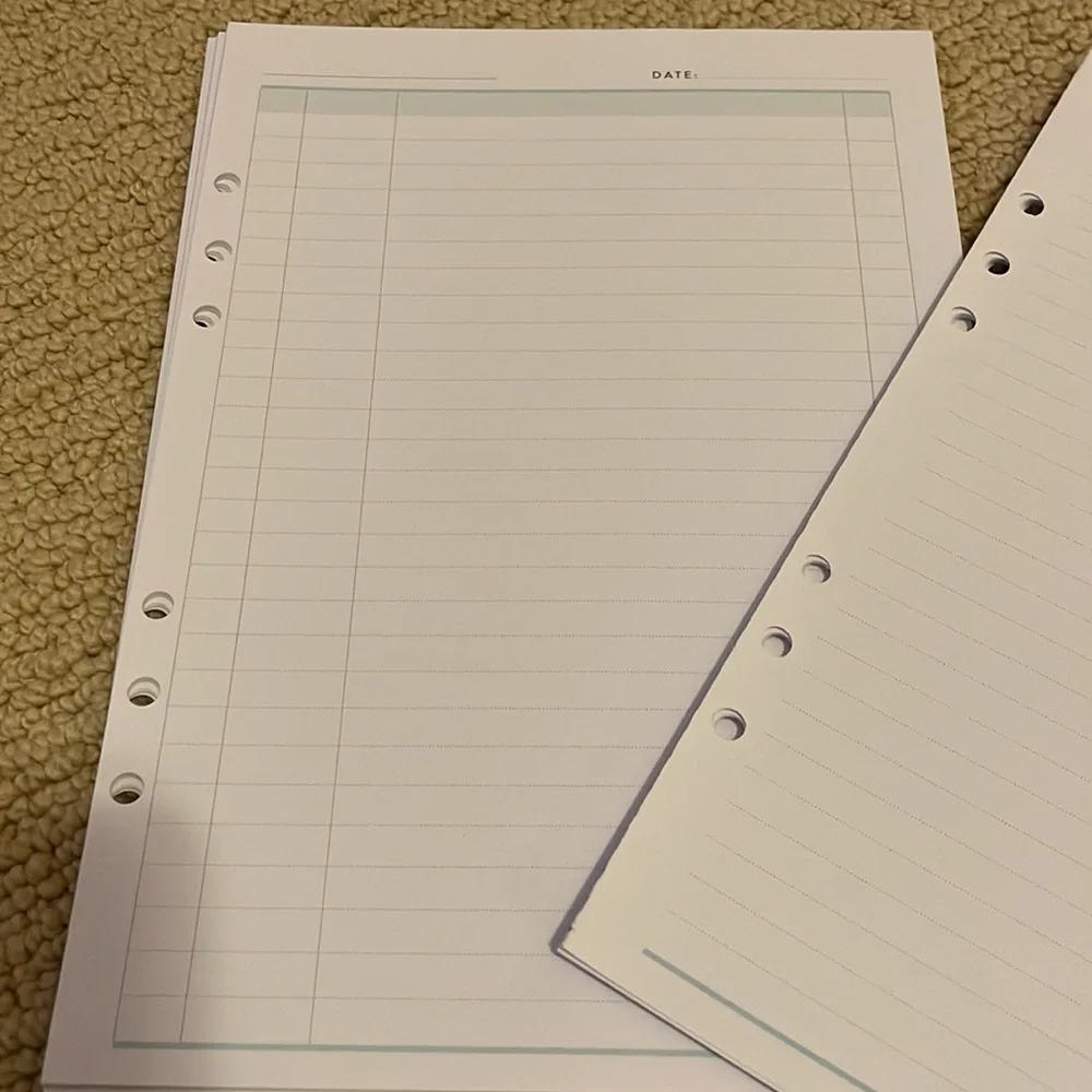 6 ring binder organizer